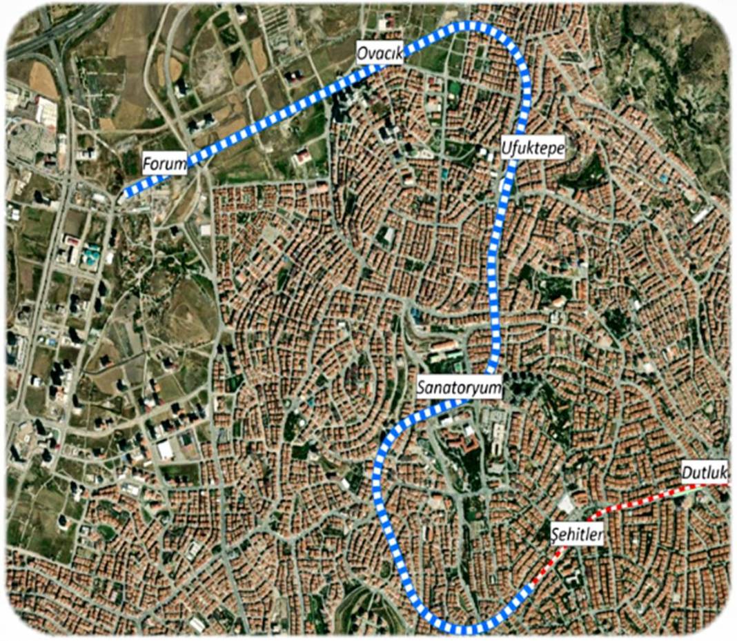 Ankara'da metro ağına dev yatırım: Başkentte ulaşım kökten değişecek! İşte yeni metro hatlarının güzergahı ve istasyonları 3